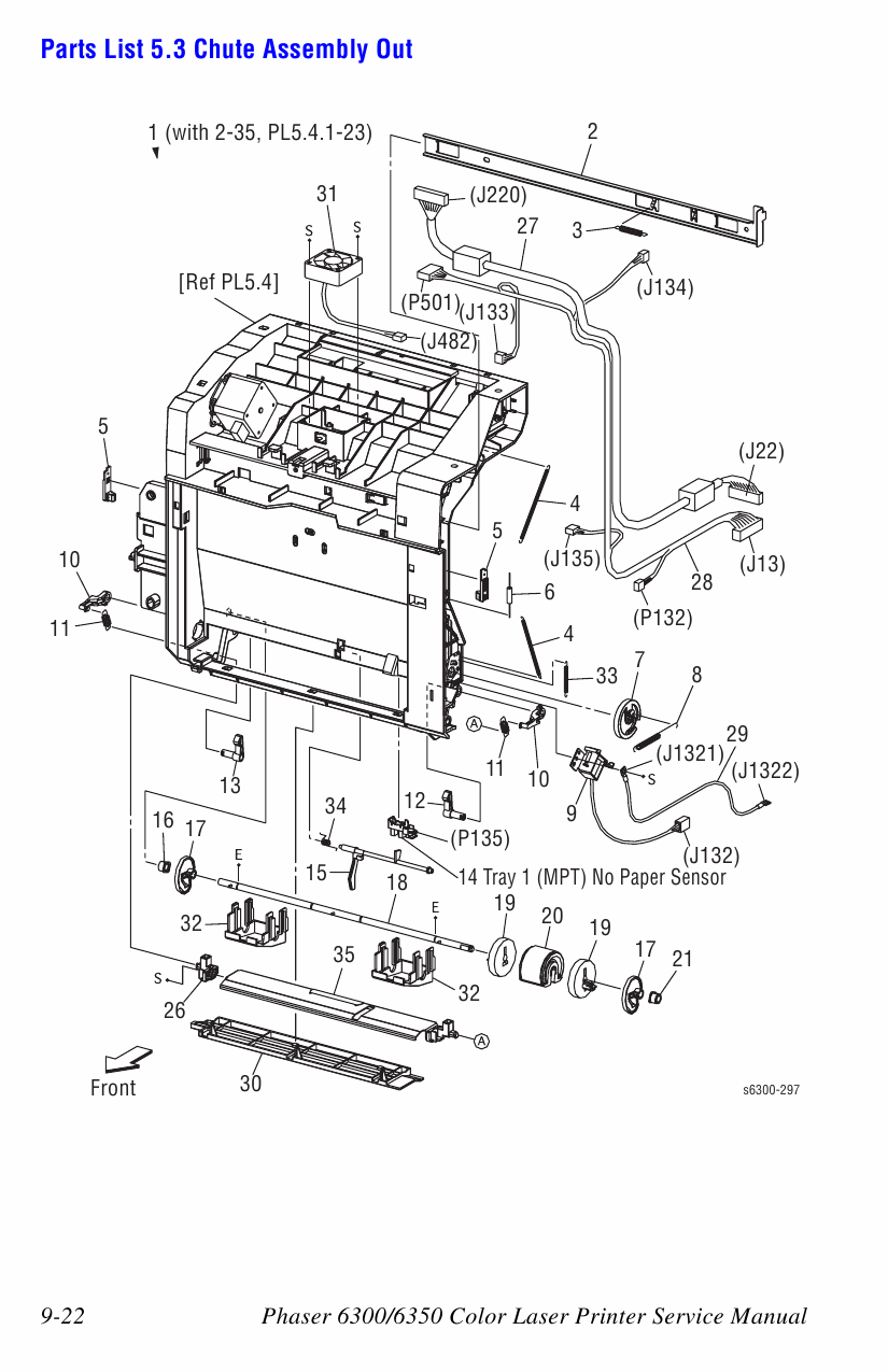 Xerox Phaser 6300 6350 Parts List Manual-3